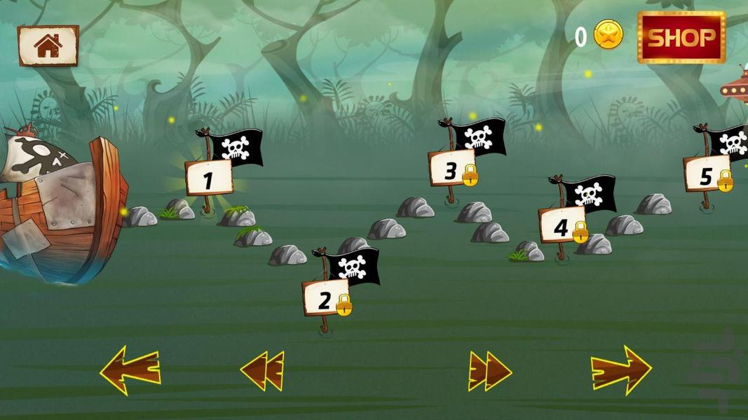 زامبی با دزدان دریایی - عکس بازی موبایلی اندروید