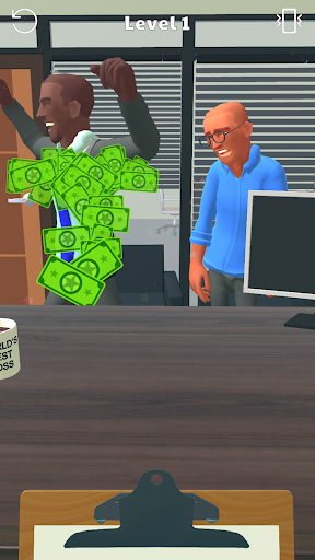 Boss Life 3D: Office Adventure - Gameplay image of android game