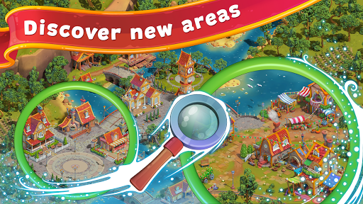 Gem Valley - Match ۳ & Restore - عکس بازی موبایلی اندروید