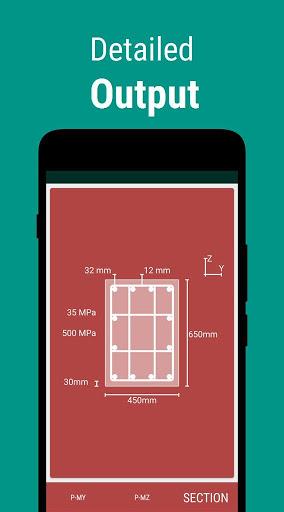 RCC Column Design - Civil Engi - Image screenshot of android app