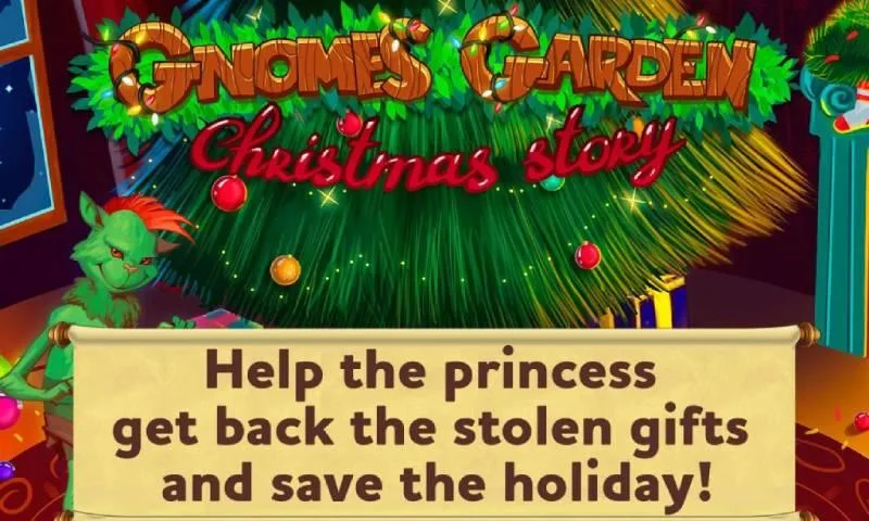 Gnomes Garden 7: Christmas - Gameplay image of android game