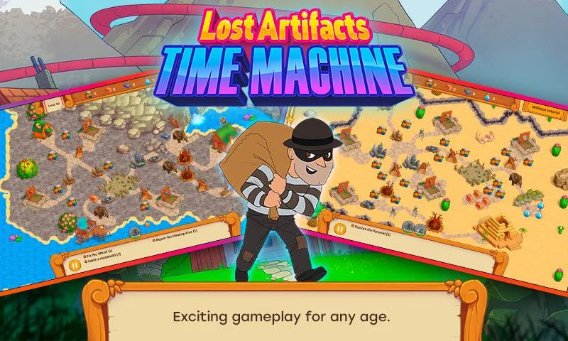 Lost Artifact 4: Time machine - Gameplay image of android game