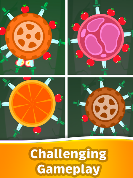 Knife Apple Hit | hit em up - عکس بازی موبایلی اندروید