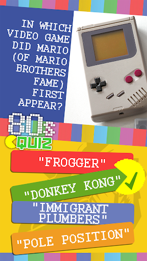 80s Trivia Quiz Game - عکس بازی موبایلی اندروید