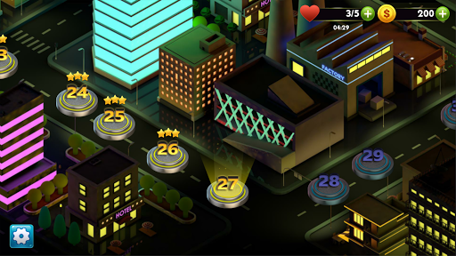 Pool Ball Night - Gameplay image of android game