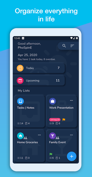 HibiDo: Todo, Calendar & Notes - عکس برنامه موبایلی اندروید