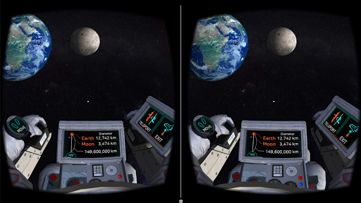 Space World VR - عکس بازی موبایلی اندروید