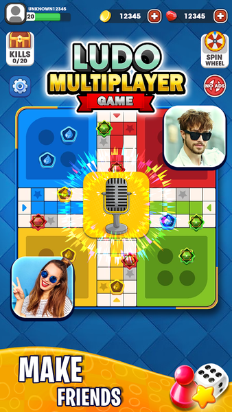 Ultimate Ludo Game Online - عکس بازی موبایلی اندروید