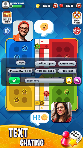 Ultimate Ludo Game Online - عکس بازی موبایلی اندروید