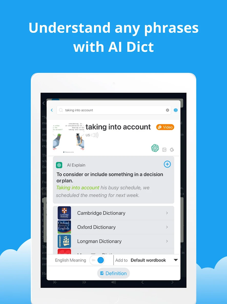 eJOY Learn English with videos - Image screenshot of android app