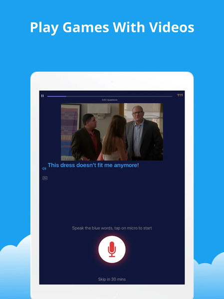 eJOY Learn English with videos - Image screenshot of android app
