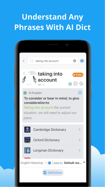 eJOY Learn English with videos - Image screenshot of android app