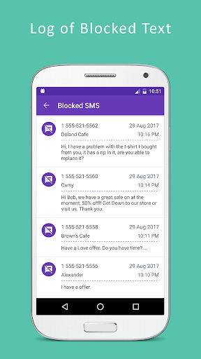 Call Blocker - Blacklist, SMS Blocker - عکس برنامه موبایلی اندروید