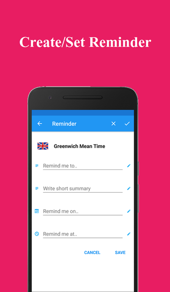World Clock : Time Reminder - Image screenshot of android app