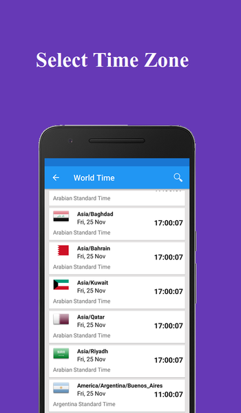 World Clock : Time Reminder - Image screenshot of android app