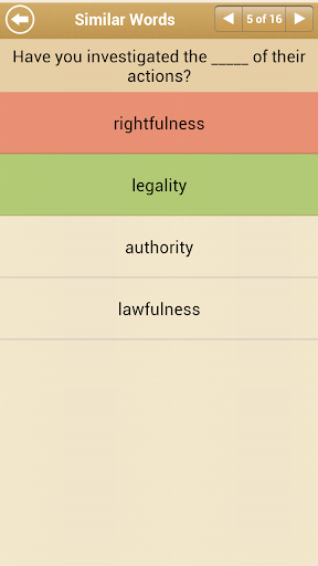 Grammar Up Lite - Image screenshot of android app