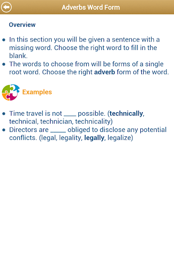 Grammar Up Lite - Image screenshot of android app