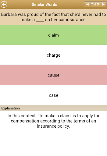 Grammar Up Lite - Image screenshot of android app
