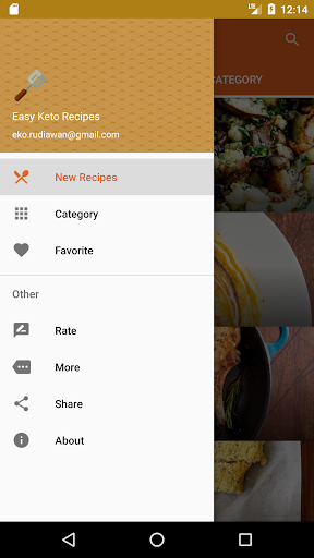 Easy Keto Recipes - 100+ Low Carb Diet Meal Plan - Image screenshot of android app