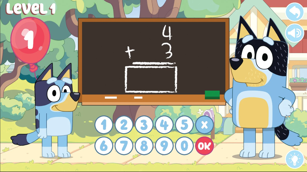 Bluey Math Kids - عکس بازی موبایلی اندروید