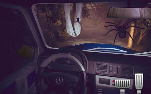 Scary Car Driving Sim: Horror Adventure Game - Gameplay image of android game