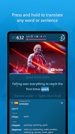 Learn Languages with Music - عکس برنامه موبایلی اندروید