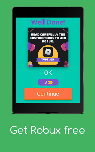 Get Robux Free - Quiz ۲۰۲۱ - عکس برنامه موبایلی اندروید