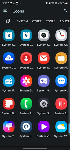 UI 7 - icon pack - Image screenshot of android app