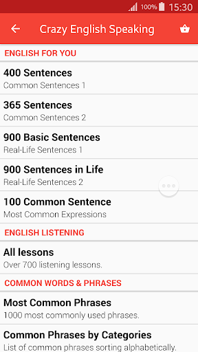 Crazy English Speaking - عکس برنامه موبایلی اندروید