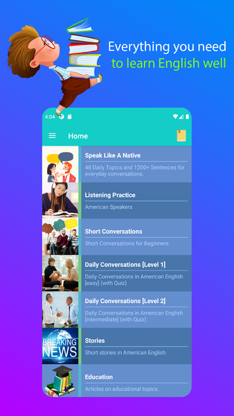 American English Speaking - عکس برنامه موبایلی اندروید