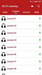 IELTS Listening - Image screenshot of android app