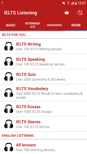 IELTS Learning English - عکس برنامه موبایلی اندروید