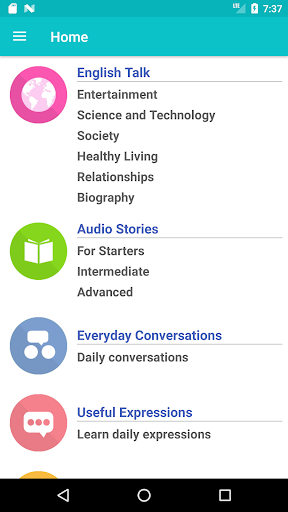 Speak English - Image screenshot of android app
