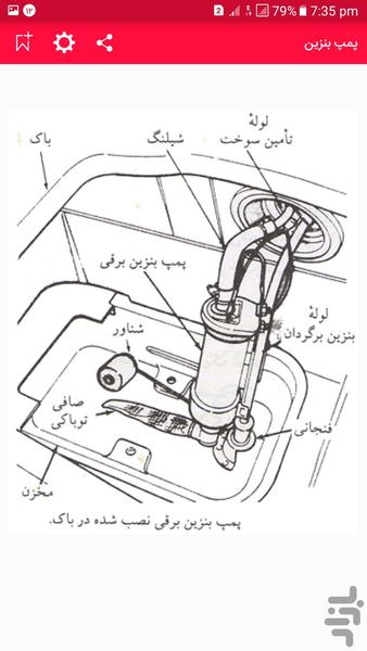 الکترونیک خودرو - Image screenshot of android app