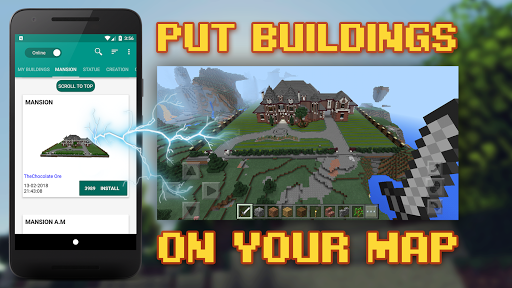 Buildings for Minecraft - Image screenshot of android app