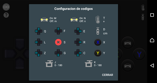 Arduino Car - Image screenshot of android app