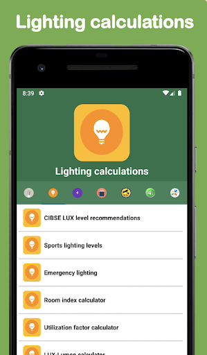 Electrical Calculations - عکس برنامه موبایلی اندروید