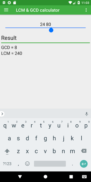LCM & GCD - عکس برنامه موبایلی اندروید