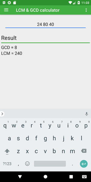 LCM & GCD - عکس برنامه موبایلی اندروید