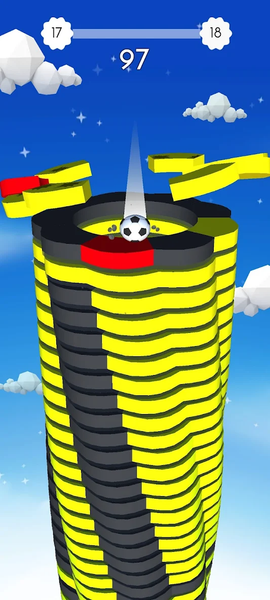 Bounce Ball: Merge Tycoon - Gameplay image of android game