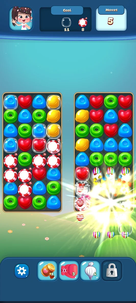 Sweet Candy Blast Leisure Time - Gameplay image of android game