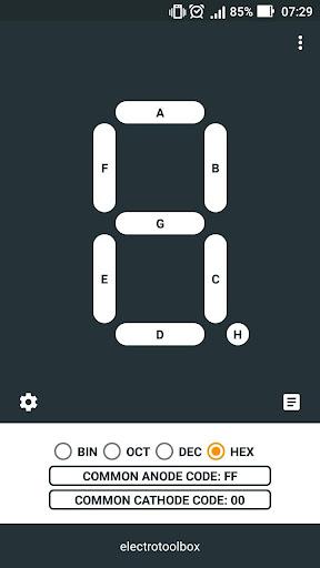 7 Segment Editor - عکس برنامه موبایلی اندروید