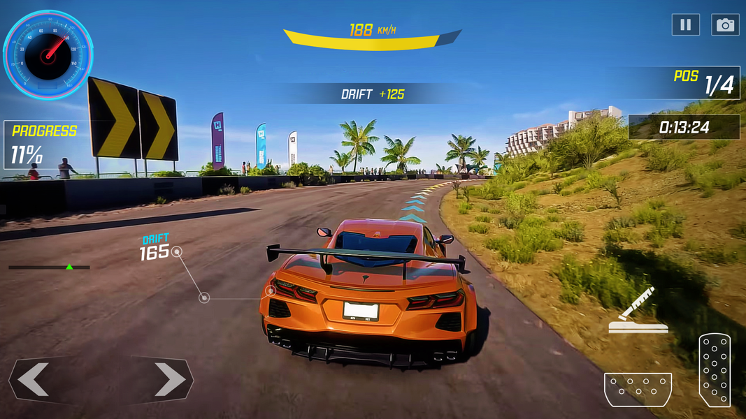 Car Drifting and Driving Games - Gameplay image of android game