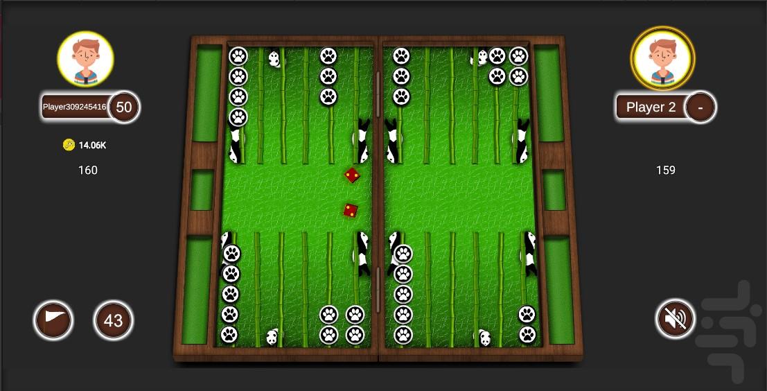 تخته نرد - نردستان - با تم دخترانه - عکس بازی موبایلی اندروید