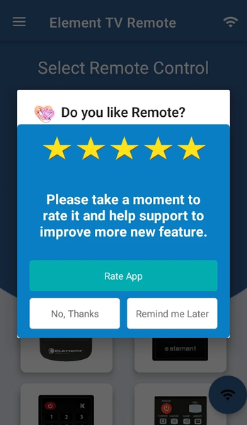 Element Smart TV Remote - عکس برنامه موبایلی اندروید