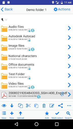 Http Commander - عکس برنامه موبایلی اندروید