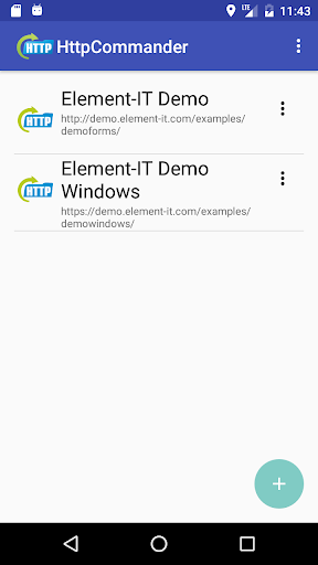 Http Commander - عکس برنامه موبایلی اندروید
