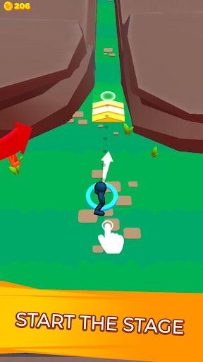 Stickman Dash - Gameplay image of android game