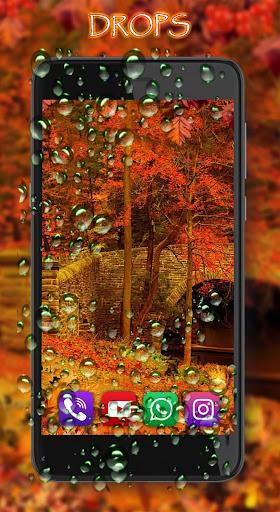 Autumn Park live wallpaper - Image screenshot of android app