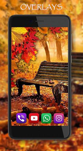 Autumn Park live wallpaper - Image screenshot of android app